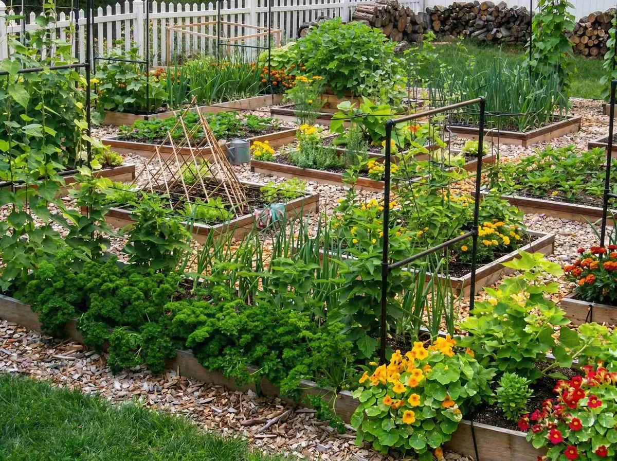 Organic Kitchen Garden Setup